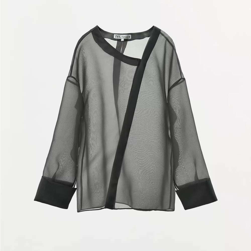 Zara Organza Shirt ZW Collection